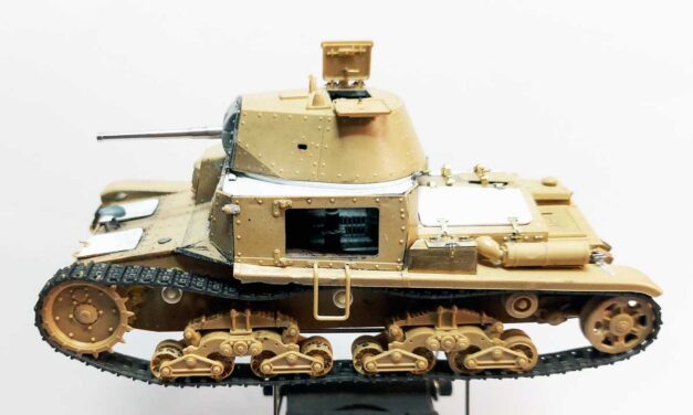 Zapomniany Czołg – Budowa modelu M14/41